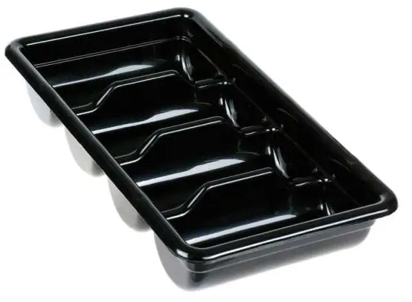  4 Compt. Cutlery box, black, JIWINS SW-GUANGZHOU-JW-4C-4-