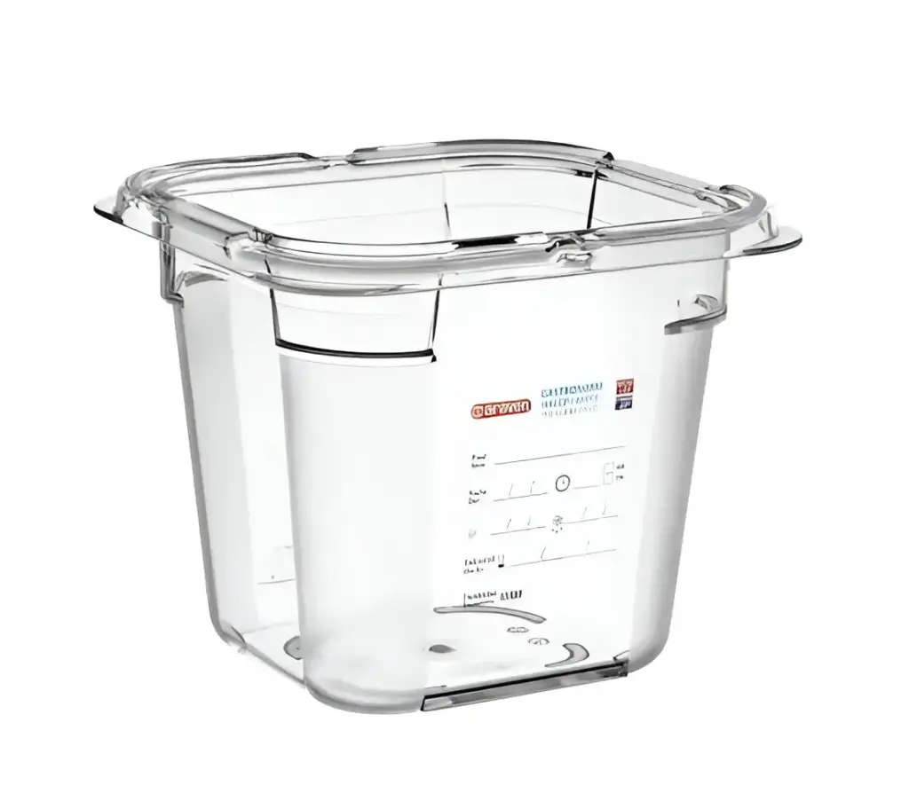 Polycarbonate container without lid 