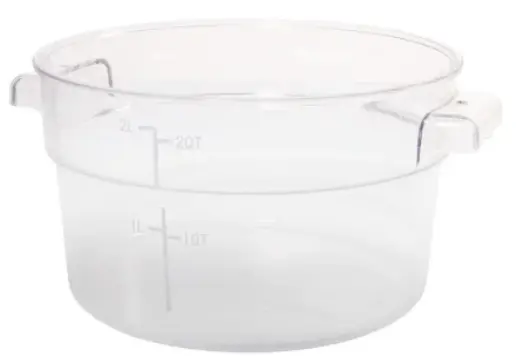 Round storage container 