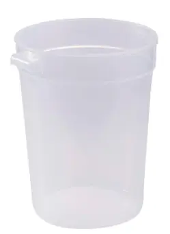  Plastic round storage container 