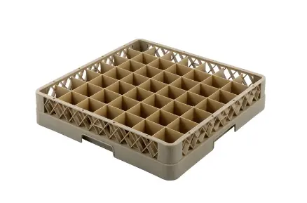 Compartment glass rack