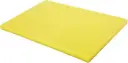 HKITCHEN Polyethylene plastic rectangular cutting board, YELLOW; SW-HKIT-6040Y