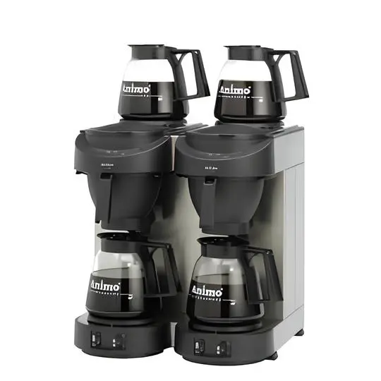Manual water filling coffee machine 
