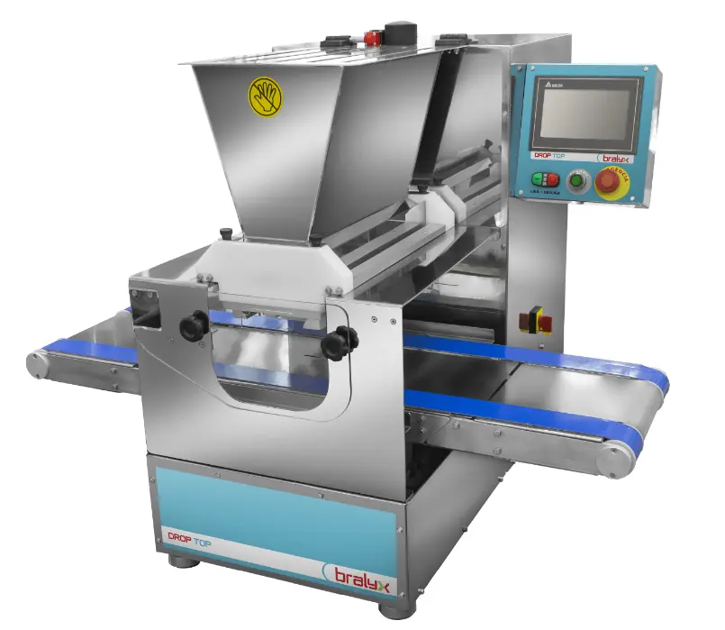 Depositor machine for versatile baked goods production; BRALYX MOD. 1805