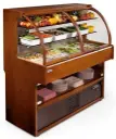 Refrigerated fruit display case 