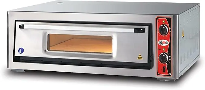 Classic electric pizza oven with thermometer 