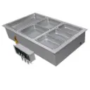 One compartment modular / ganged drop in hot food