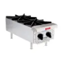 Gas counter top hot plate (2 burners)