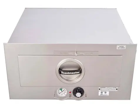 Built-in warming drawer  