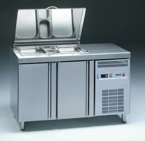 Salad cooling table