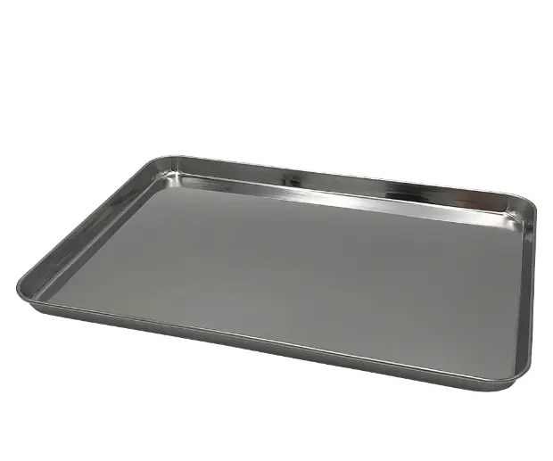 Stainless steel tray square