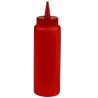 GUA-JW-BSD8, Red squeeze dispenser, 8oz