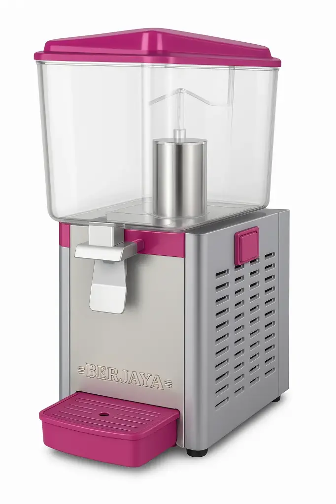 Berjaya JD118 MIX 25P - juice dispenser one bowl mix system (PINK)