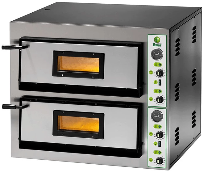 Fimar electric pizza oven double model, FME/6+6