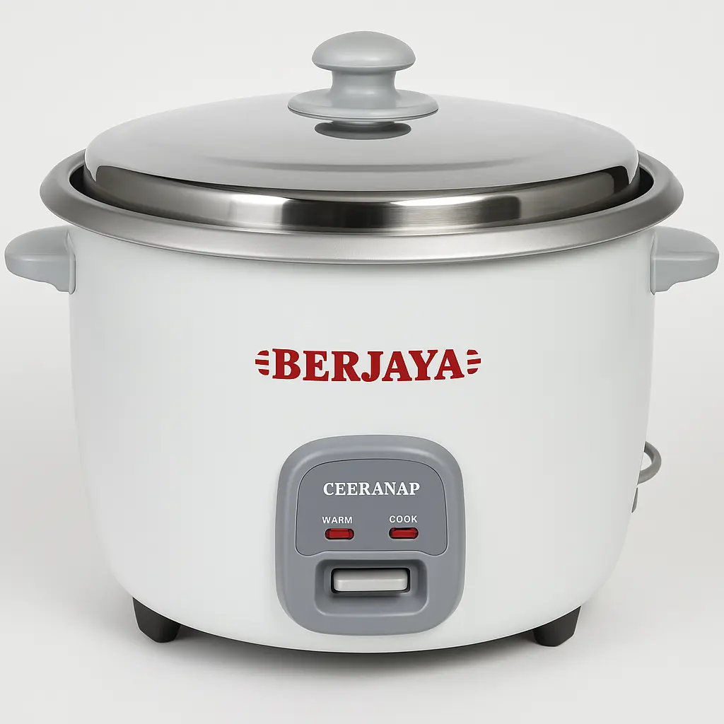 Berjaya BJY ERC64 N - commercial electrical rice cooker, 8.5 ltr