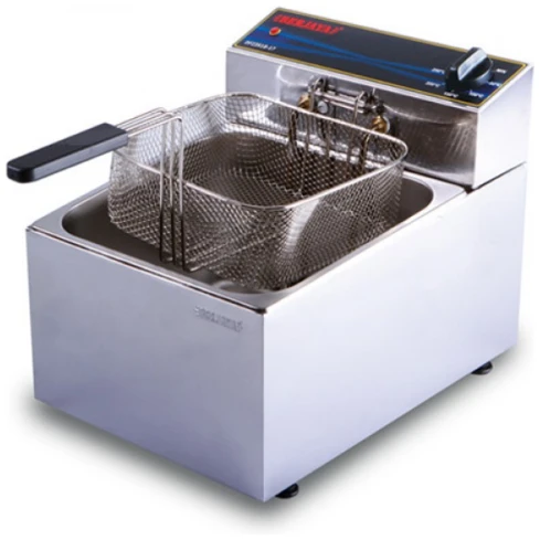 Berjaya DF23S1B 17 - S/steel electrical deep fryer, (pan cap: 12 ltr)