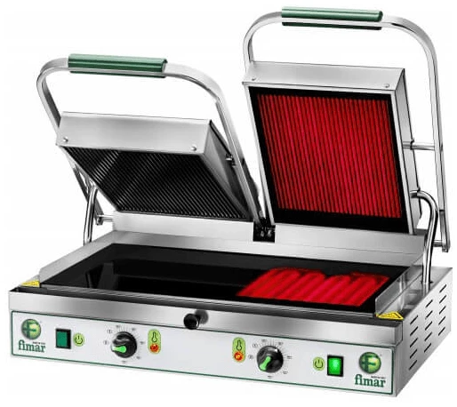 Fimar glass ceramic electric contact grill plate, PV55LR 