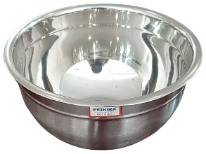 Stainless steel mixing bowl