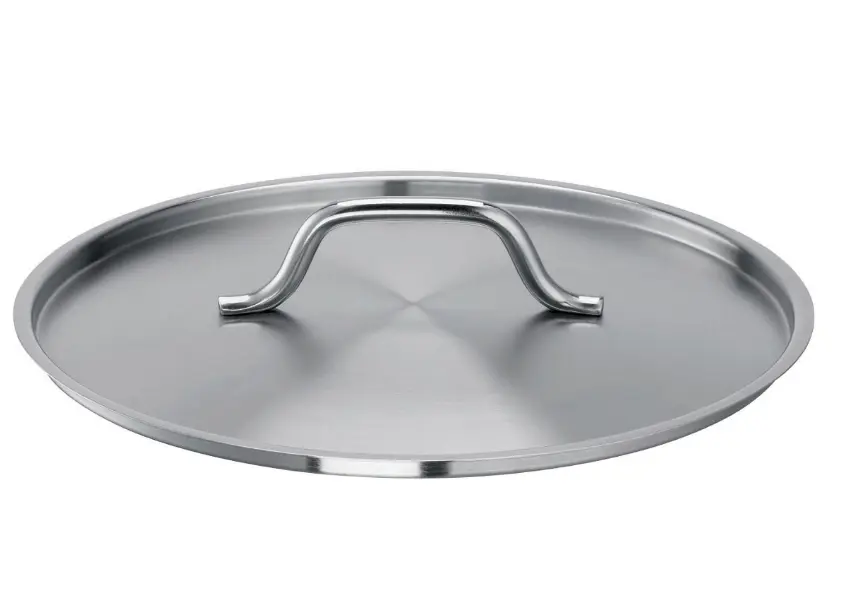 Stainless steel lid w/handle 