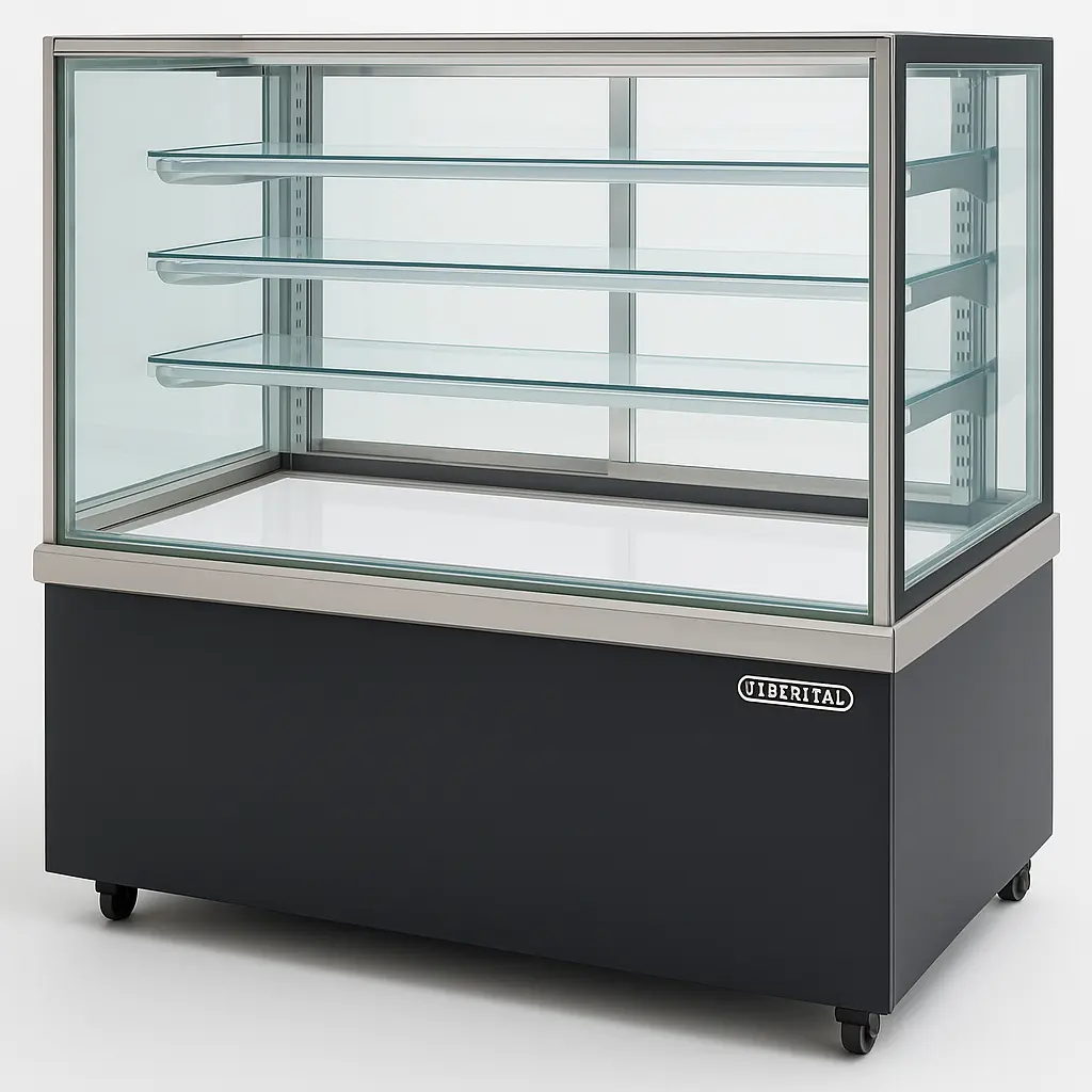 Berjaya RCS09SB13 3FB - Rectangular confectionery showcase, (2 tiers)