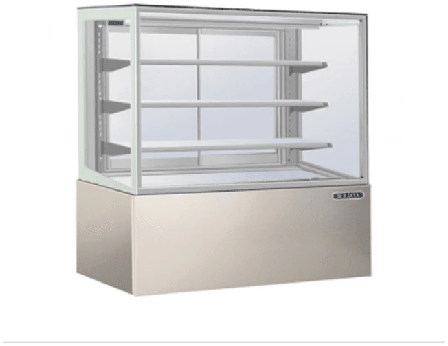 Berjaya stainless steel rectangular confectionery showcase 