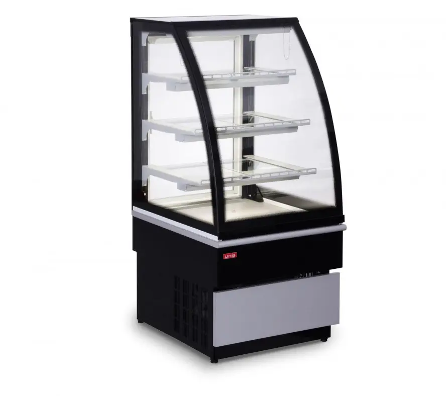 Black display refrigerator 