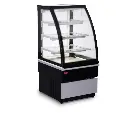 Black display refrigerator 