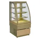 Gold refrigerated display  
