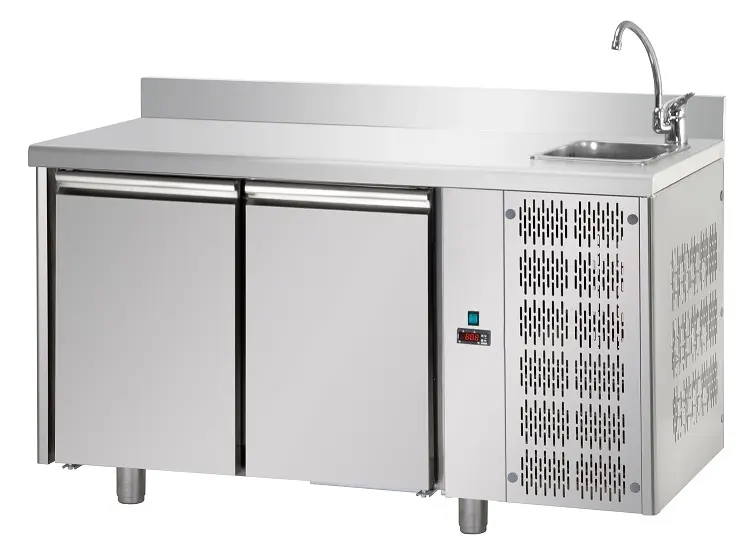 Jks – two door counter refrigerator 
