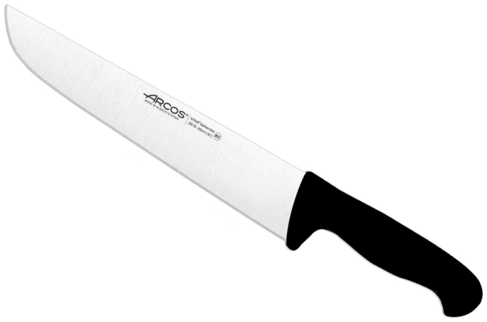 Arcos butcher knife black, 25 cm ; ARC-291825