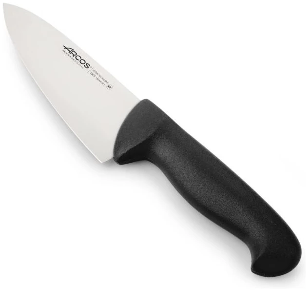 Arcos chefs knife black, 15 cm ; ARCOS-292025