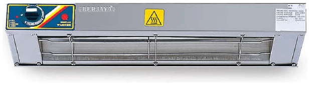 Berjaya IR 810 - S/steel infrared red heating lamp, (size:91.5x15.5x6.5CM) 