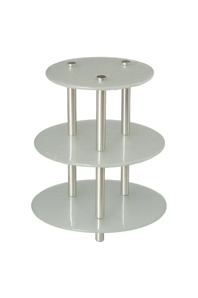 H KITCHEN SA-5701,  glass dish, 3 layer  