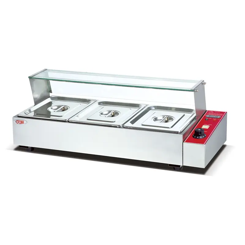 HKITCHEN, Bain Marie Unit Table top, Model OT-BM-3