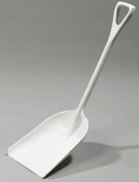 Carlisle 41077 102; 40" Foodservice Shovel, Polypropylene, White 