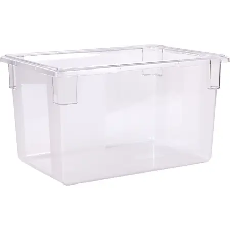 CARLISLE 10624-07; Polycarbonate Food Storage Container 21.5 gal - Clear
