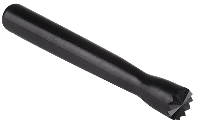 jiwins - 210mm L, abs bar muddler, BLACK, triangular head; P031