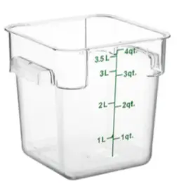 JIWINS P 061C - Food storage container, 4LTR, PC, CLEAR