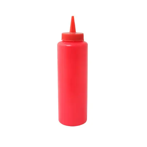 GUA-JW-BSD12, Red squeeze dispenser, 12oz  