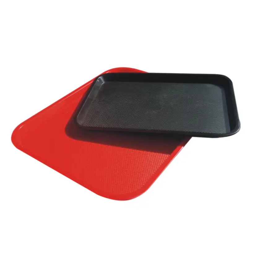 JIWINS A1418P: Fast food tray , DIA: 35.5x45.5, PP, BLACK