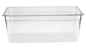 Guangzhou jiwins - food pan gn 1/3, clear; JW-P138