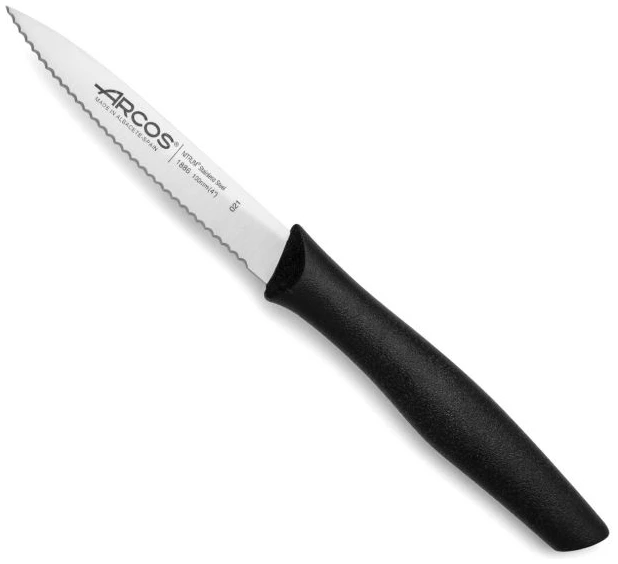 Arcos black paring knife serrated, ARCOS-188610