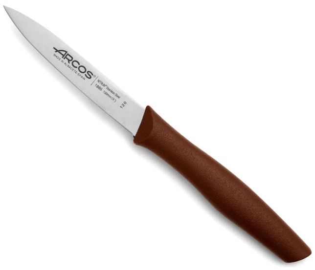 Arcos paring knife brown,100mm; ARCOS-188628