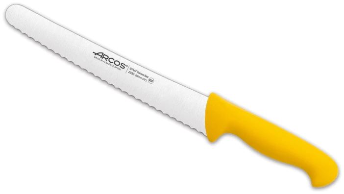 Arcos pastry knife yellow, 25 cm ; ARC-293200