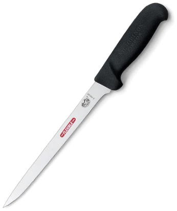 Victorinox 8″ flexible narrow boning knife with fibrox handle
