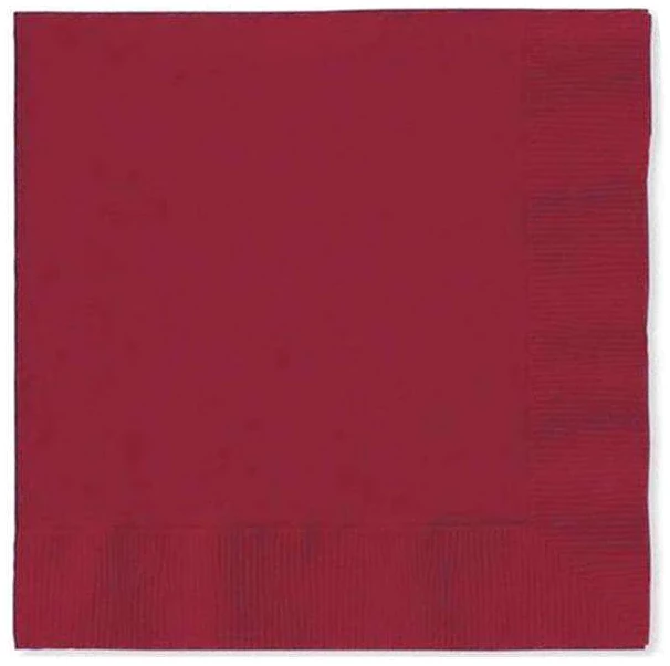 Maroon napkin, [50x50]