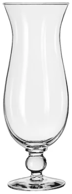 Tall hurricane glass 