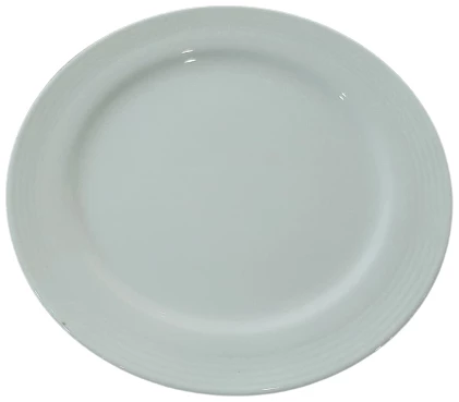 Royal porcelain - flat plate with rim