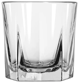 Libbey inverness rocks / old fashioned glass 