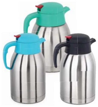  Kapp vacuum jug s/s blue lid 